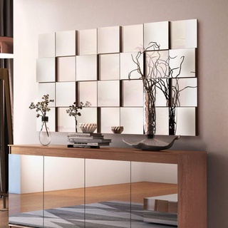 Espelho Decorativo 3d Painel Placa Vidro Liverpool 28 Peças em Oferta na Shopee