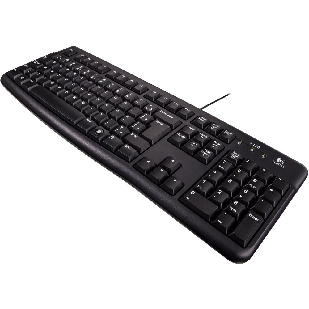 TECLADO USB K120 PRETO LOGITECH
