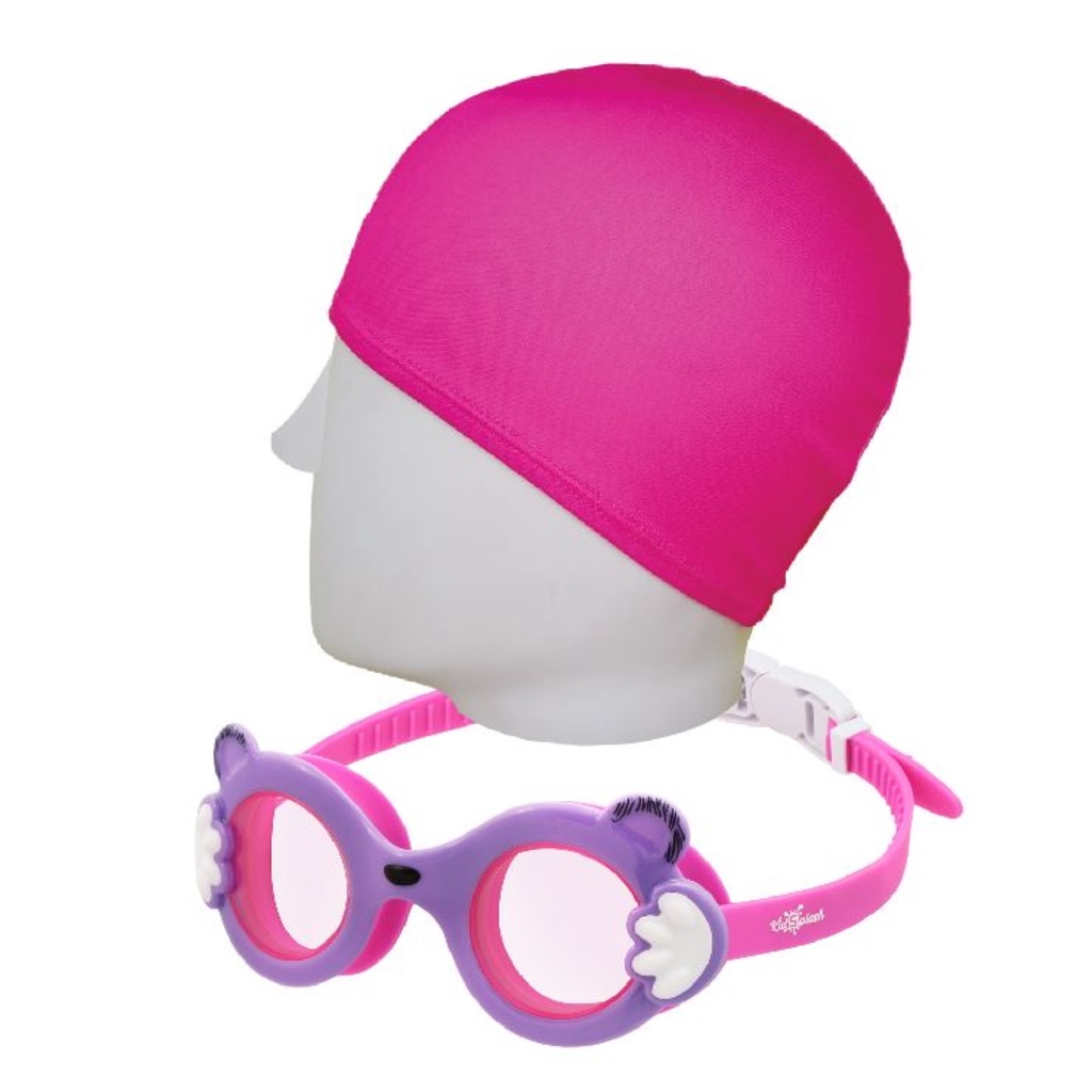 Kit Natação Speedo Óculos Baloo + Touca Tecido Infantil 2 a 6 Anos Antiembaçante Proteção UV em Oferta na Shopee