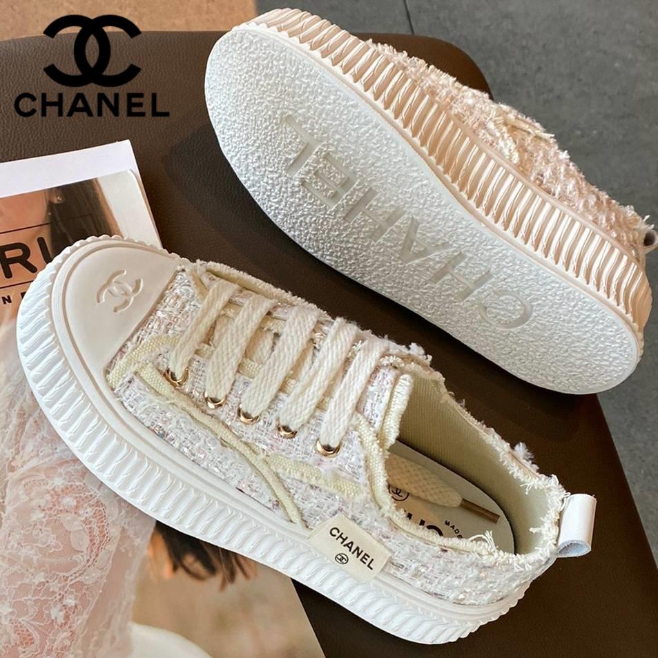 Tenis store branco chanel