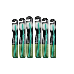 Kit com 6 Escovas Dental J&J Reach Ultra Clean Macia 40