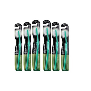 Kit com 6 Escovas Dental J&J Reach Ultra Clean Macia 40