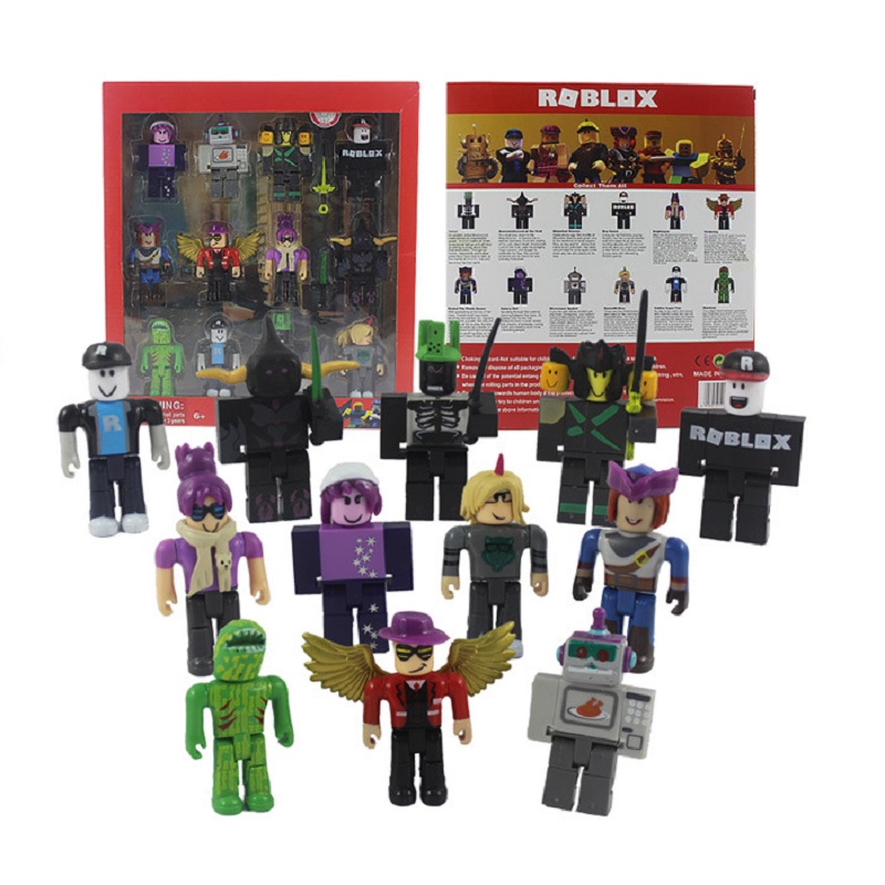 Serie Roblox Classicos 12 Figuras Armas 7 Cm Pvc Suite Bonecas Meninos Brinquedos Figurinhas Colecao Criancas Presente Shopee Brasil - 6 bonecos roblox citizans of roblox com 8 acessórios