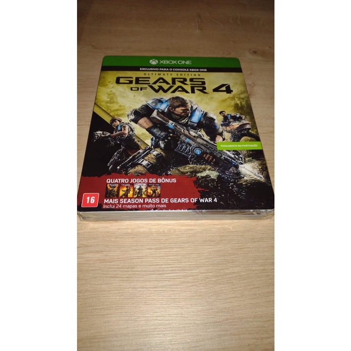Steelbook LACRADO Gear Of Wars 4 Ultimate Edition Shopee Brasil