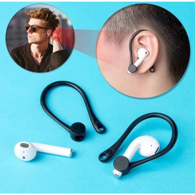 Suporte Anti-Perda Para Fone De Ouvido Sem Fio Gancho Para Apple Iphone Xs Max X