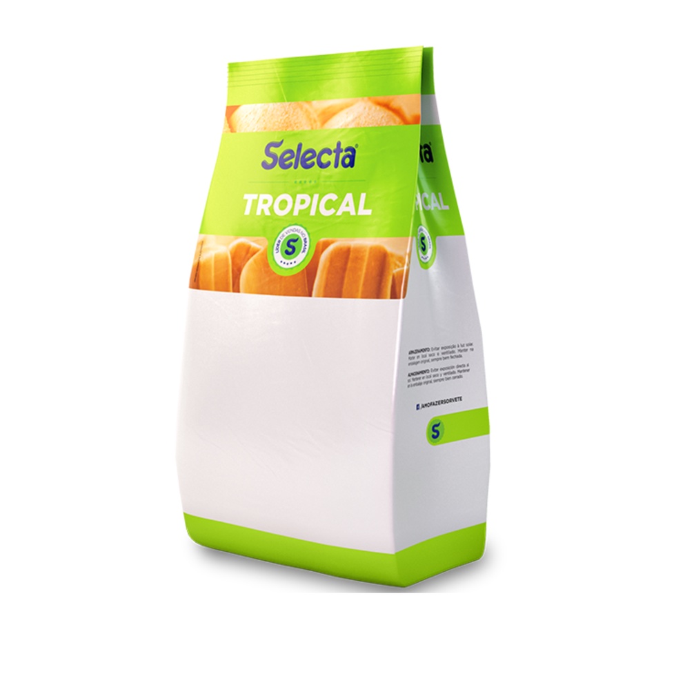 Base Saborizante Sorvete E Sobremesas Selecta Tropical1kg Escolha o Sabor em Oferta na Shopee