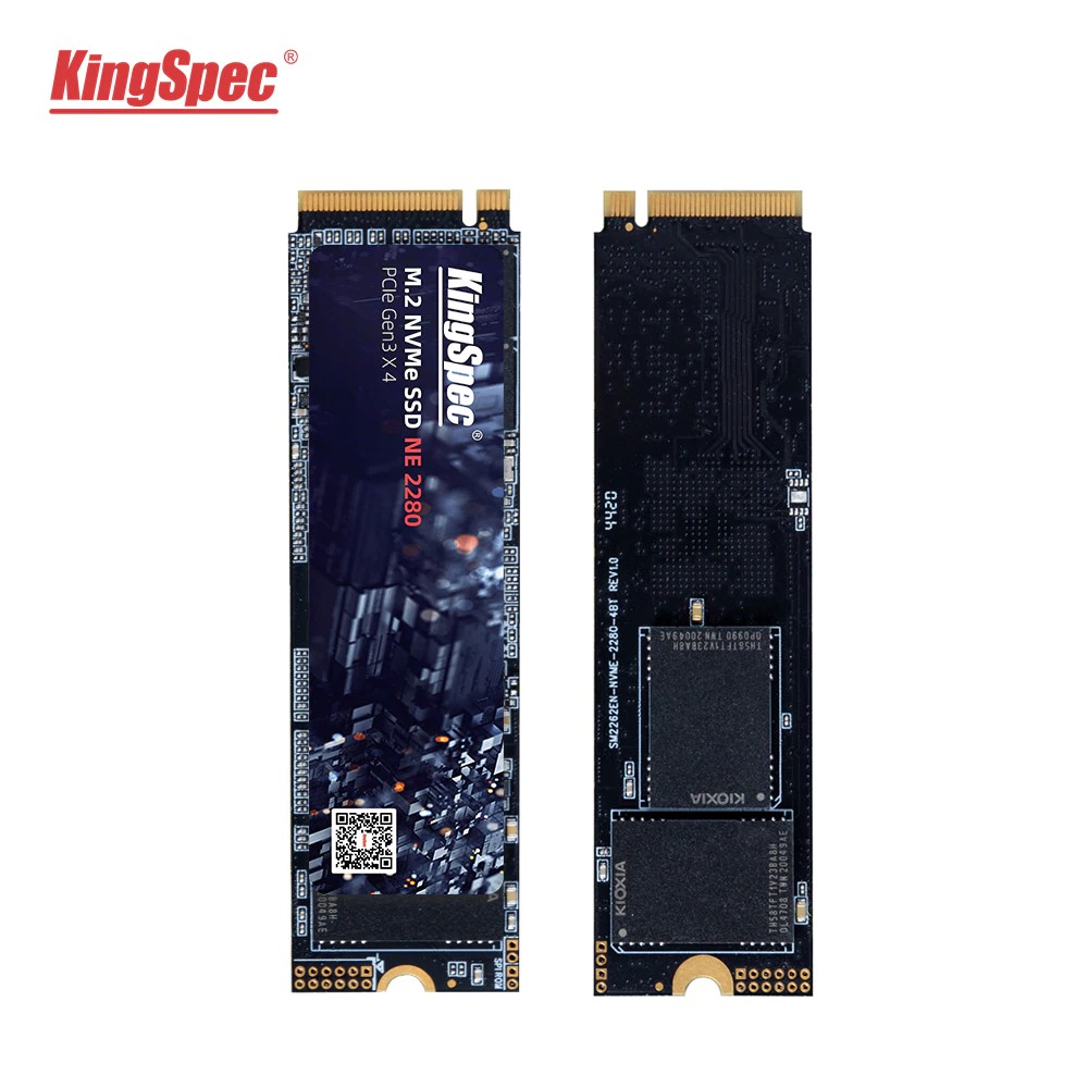Ssd m2 nvme kingspec 128gb 256gb 512gb 1tb original escorrega o pre o
