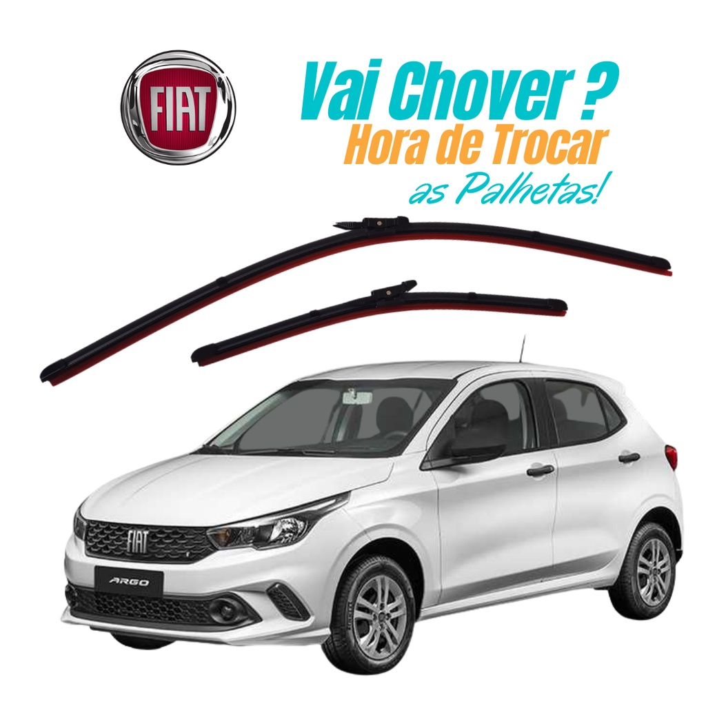Par Palheta Limpador Parabrisa Fiat Argo 2018 2019 2020 PROMOÇÃO