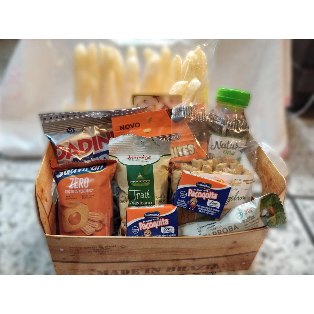 Kit Cafe Da Manha Sem Accucar Fitness Fit Doces Sem Acucar Zero Acucar Shopee Brasil