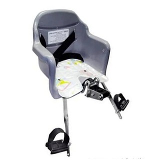 Cadeirinha Dianteira Styll Baby Bike Cinza Para Guidão Bicicleta C/ Cinto Segurança e Pedal em Oferta na Shopee