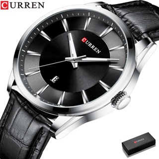 CURREN Relógio Original De Couro Masculino Moda Casual Negócios Esportes Quartzo Impermeável Com Caixa 8365 L em Oferta na Shopee