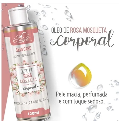 Oleo De Rosa Mosqueta Corporal Skin Care 120 ml