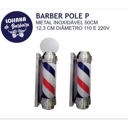 Barber Pole de Barbeiro Giratório: Onde Comprar | BuscaProdutos
