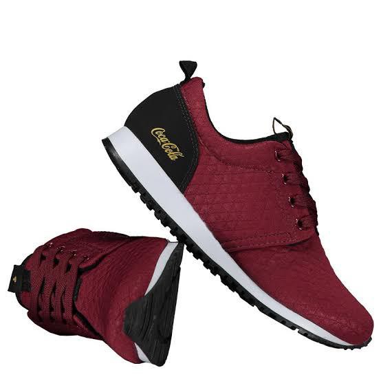 tenis coca cola feminino caminhada