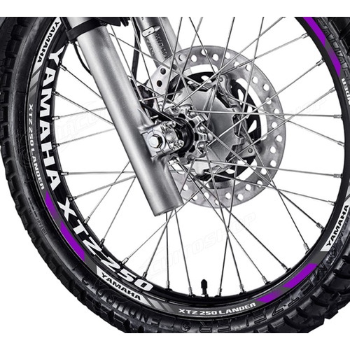 Friso + Adesivo Refletivo D10 Roda Yamaha Xtz 250 Lander