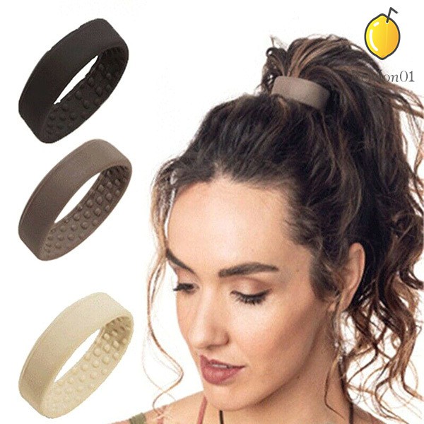 Silicone Hair Tie Elastic Bands Ponytail Holder Multifunction Foldable Hair  Accessories | Shopee Brasil