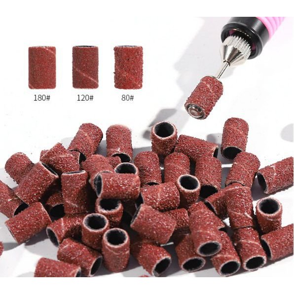 Kit Refil Lixa Unha Acrigel Motor Eletrico Profissional