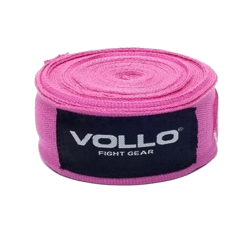 Bandagem Elástica 3m VFG - Vollo Rosa