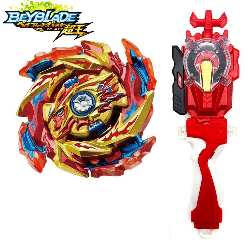 Conjunto Beyblade Com Lançador Alta Qualidade