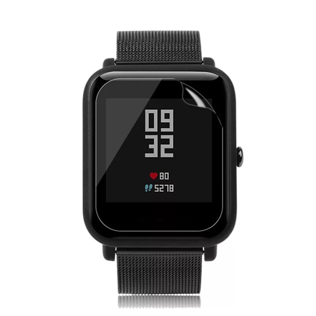 Kit 3 Película Protetora Amazfit Bip,Y68, Q9,D20, B57, Blitzwolf Bw-hl1 pronta entrega hidrogel