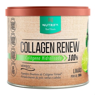 Collagen Renew Hidrolisado Nutrify - 300g - Colágeno Verisol em Oferta na Shopee