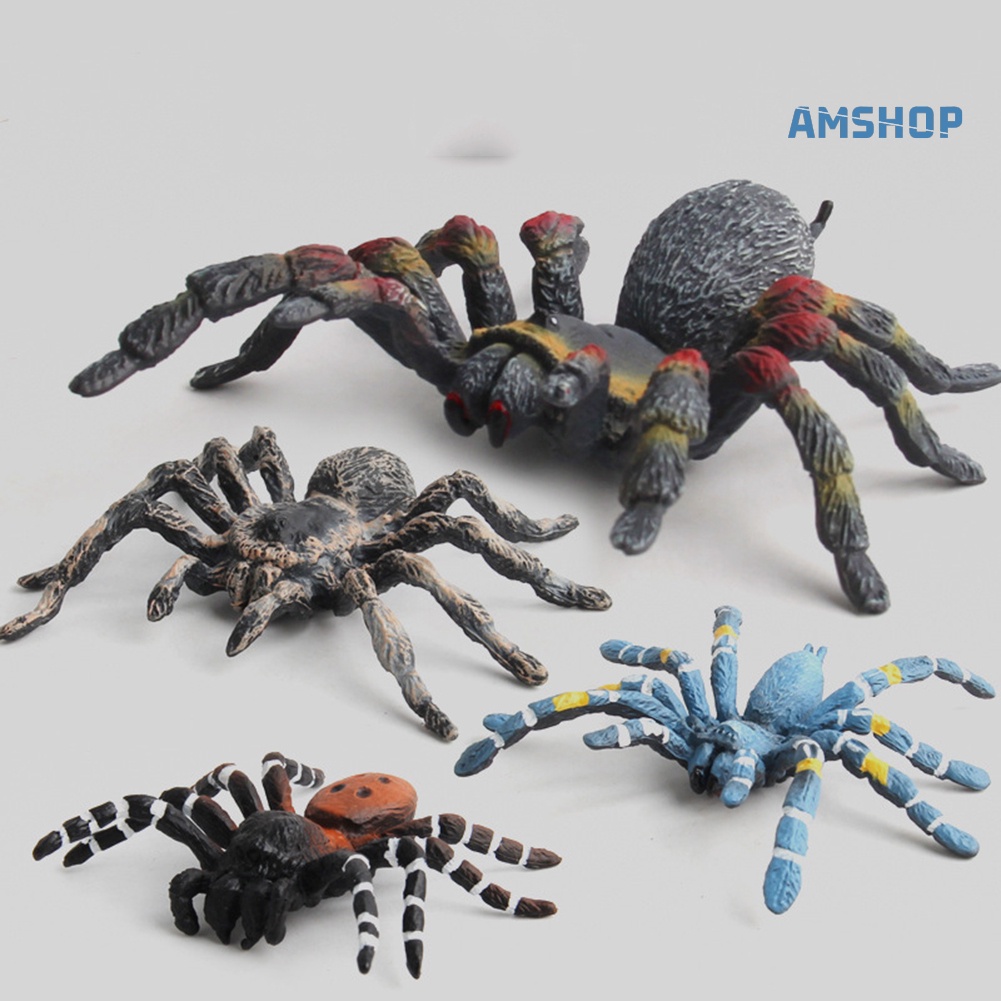 Brinquedo Realista Aranha 3d Inseto Brincadeira Halloween Presente ...