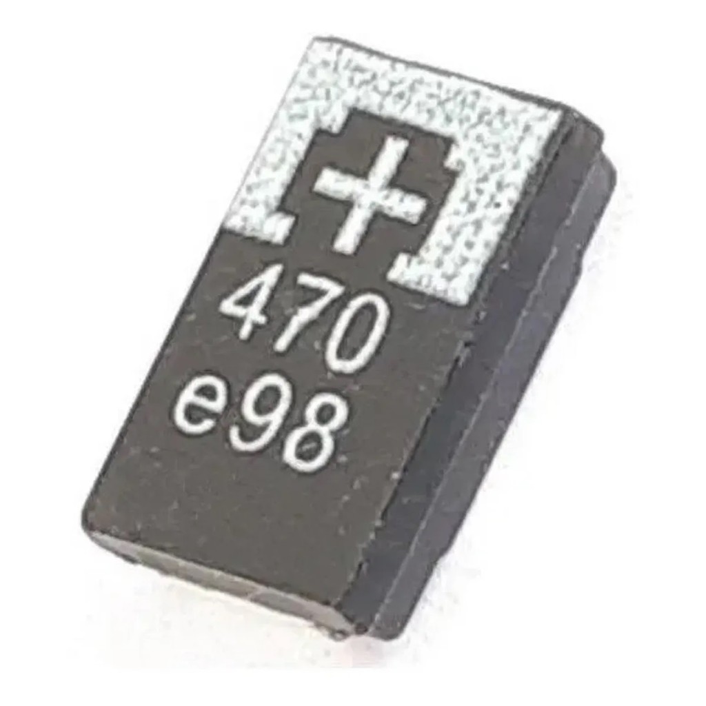 8pç Capacitor De Tântalo Tantalo 470uf 2,5v Ps3 470