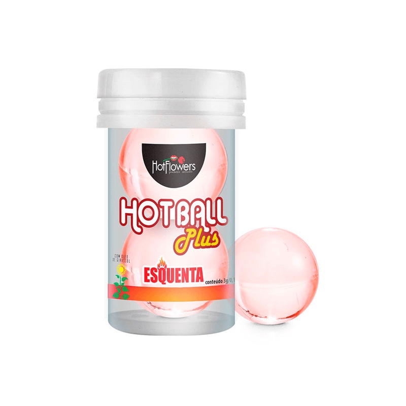 Bolinhas Explosivas com Efeito que Esquenta - Hot Flowers Hot Ball Plus - 2 Unidades em Oferta na Shopee