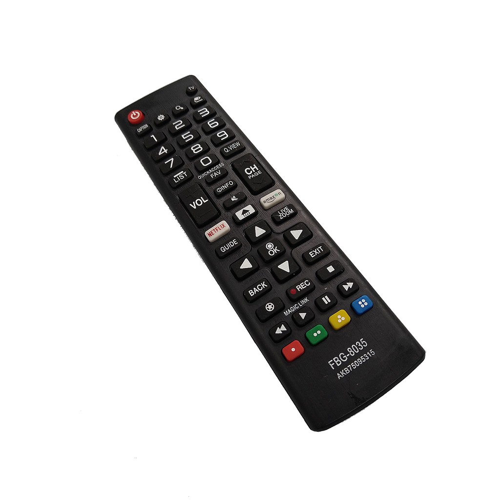 Controle Remoto LG Smart Tv Teclas Netflix Amazon