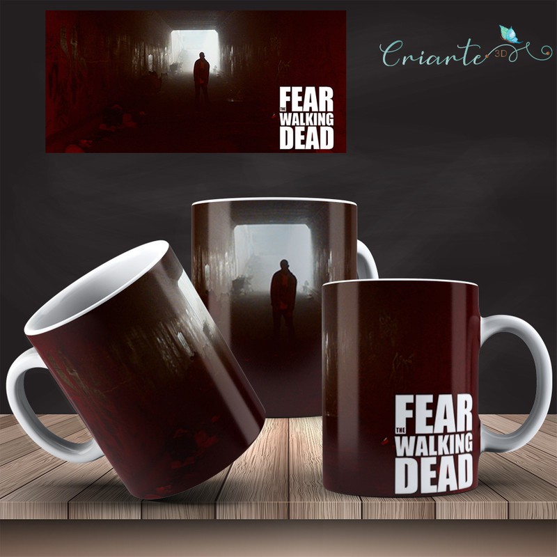 Caneca Porcelana Coleção Fear the Walking Dead #06