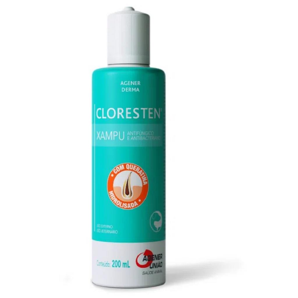 Cloresten Shampoo Dr.Clean Agener União - 200ml