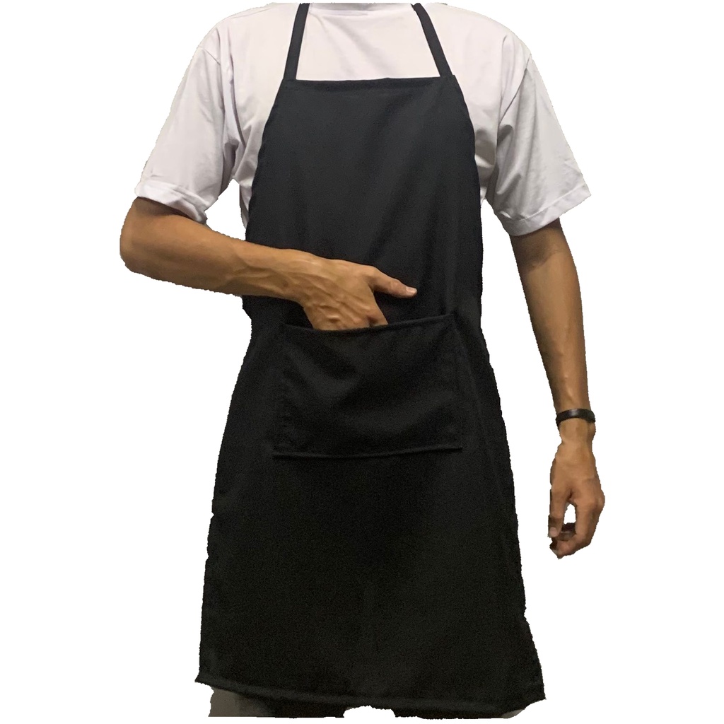 Avental C/Bolso Reforçado Cozinha Churrasqueiro Restaurante Uniforme em Oferta na Shopee