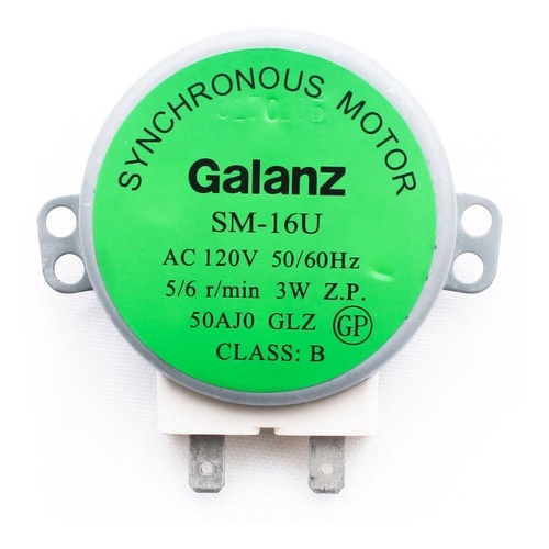 Motor Do Prato Microondas Brastemp Bmt45 Bmf45 Bms35 120v