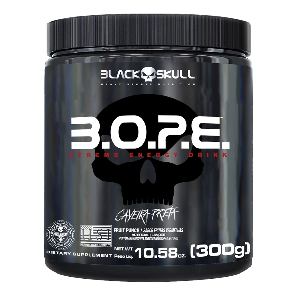 BOPE 300g Pre Treino - Black Skull