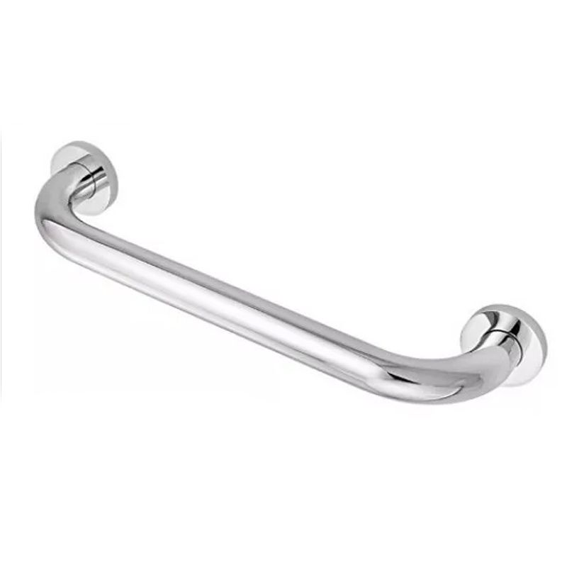 Alça de Apoio Banheiro Inox 30cm Idoso Cadeirante Deficiente Acessibilidade