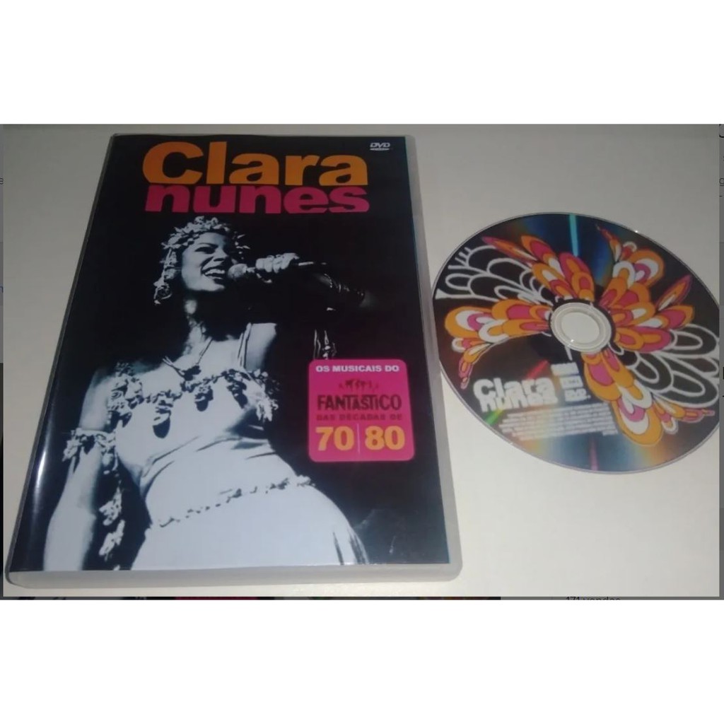 Dvd Clara Nunes - Musical Do Fantástico - 70/80 - 2004