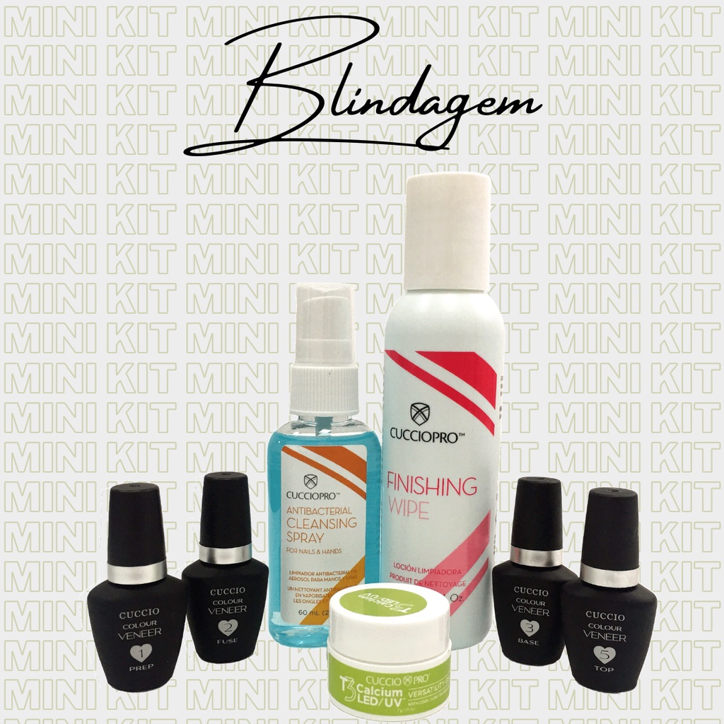 Mini Kit Blindagem Diamante Cuccio - Miniaturas do KIt completo para ...