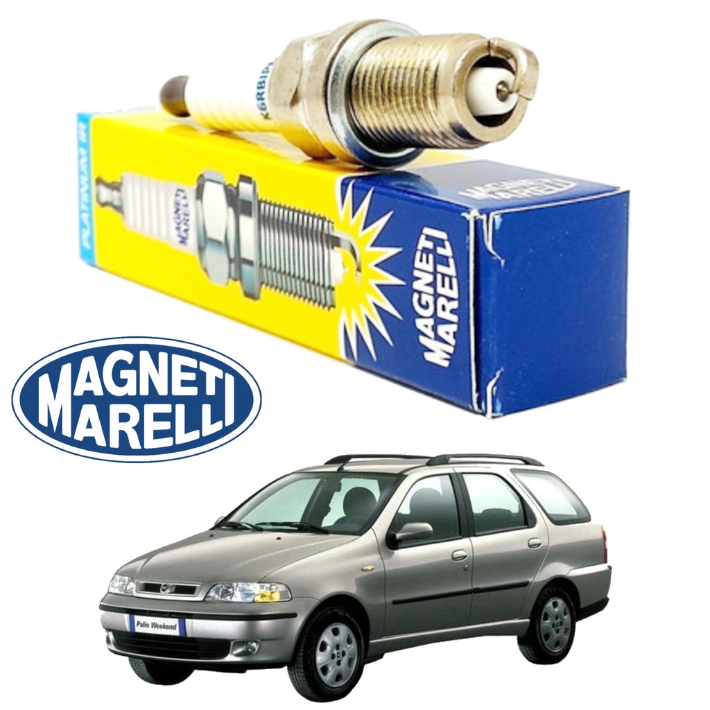 Vela De Ignição Fiat Palio Weekend - 1.0 8v Gasolina - 1996 A 1997 - 1 Vela em Oferta na Shopee