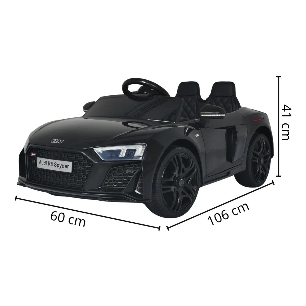 Carrinho Elétrico Infantil Audi R8 Spyder Importway – Diversão e Estilo para os Pequenos!
