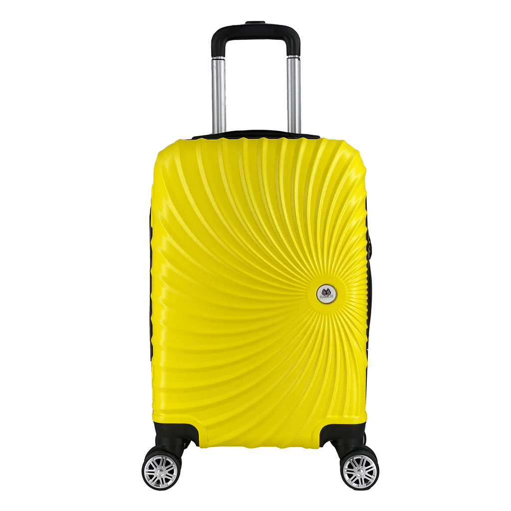 Mala de Bordo Viagem Pequena ABS - (55 x 35 x 22cm) C/ 4 Rodinhas 360º - (Regulamentação ANAC)