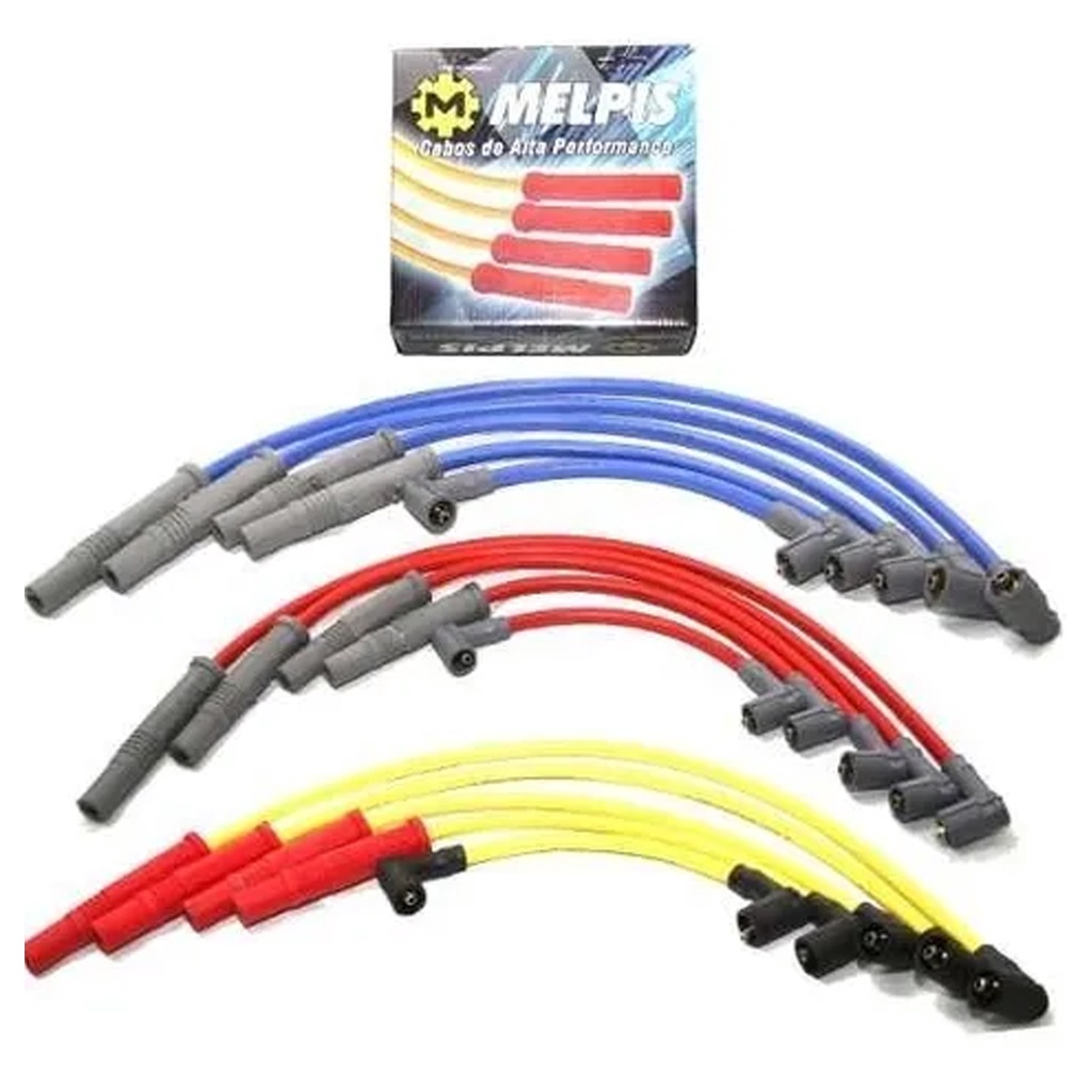 Cabo De Vela Tempra 2.0 8v Turbo Silicone 10mm PROMOÇÃO IMPERDÍVEL