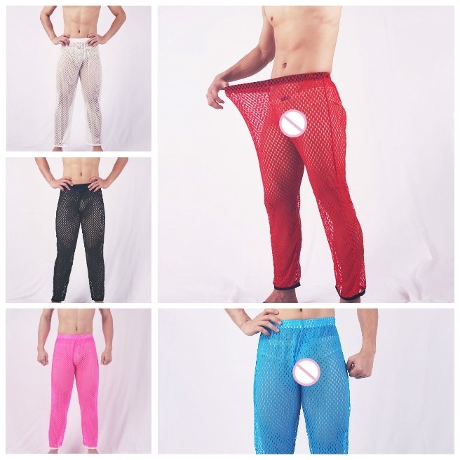 calça masculina transparente