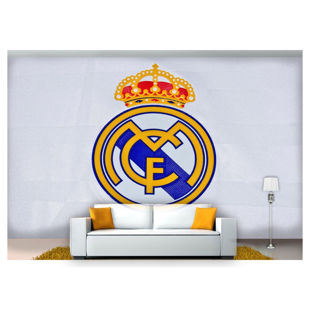 papel de parede Esportes Futebol Bola Campo 3D 6m² SPT15