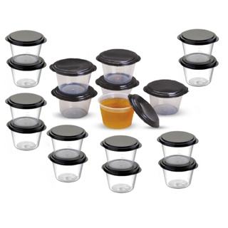16 Potes Gelatina Papinha Livre BPA - Freezer e Microondas em Oferta na Shopee