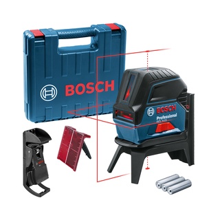 Nível Laser GCL 2-15 Bosch 15 Metros Pontos de Prumo com Suporte e Clip IP54 em Oferta na Shopee