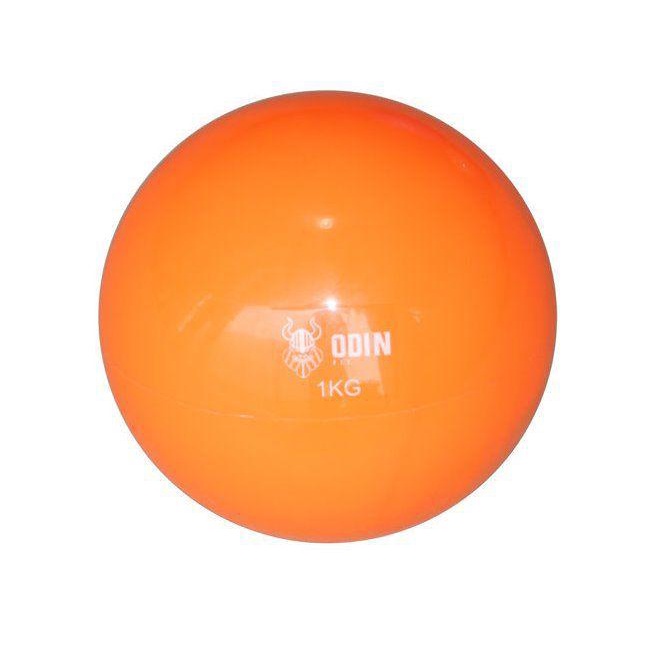 Bola tonificadora Tonning Ball 1 kg Bola de Peso Odin Fit em Oferta na Shopee