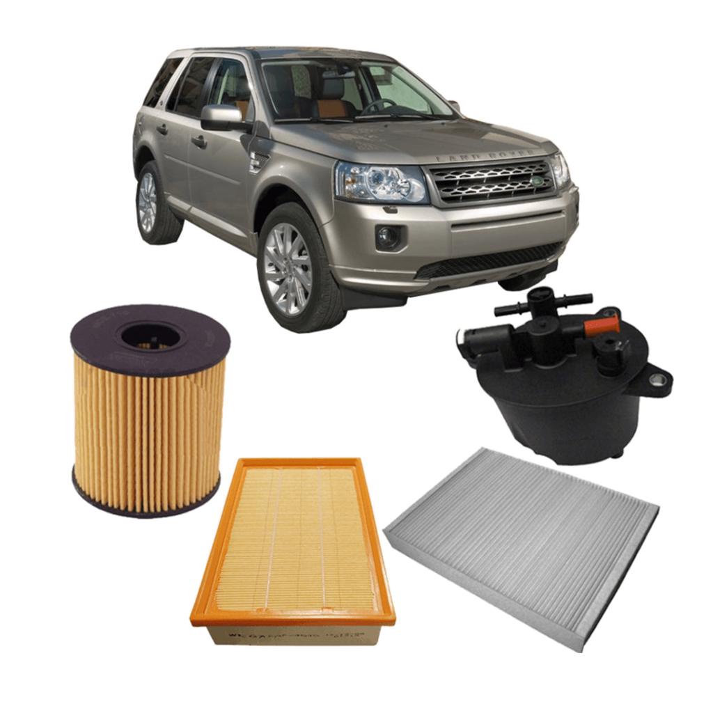 Kit Filtros Land Rover Freelander Ii 2.2 Turbo Diesel 2011 A 2017