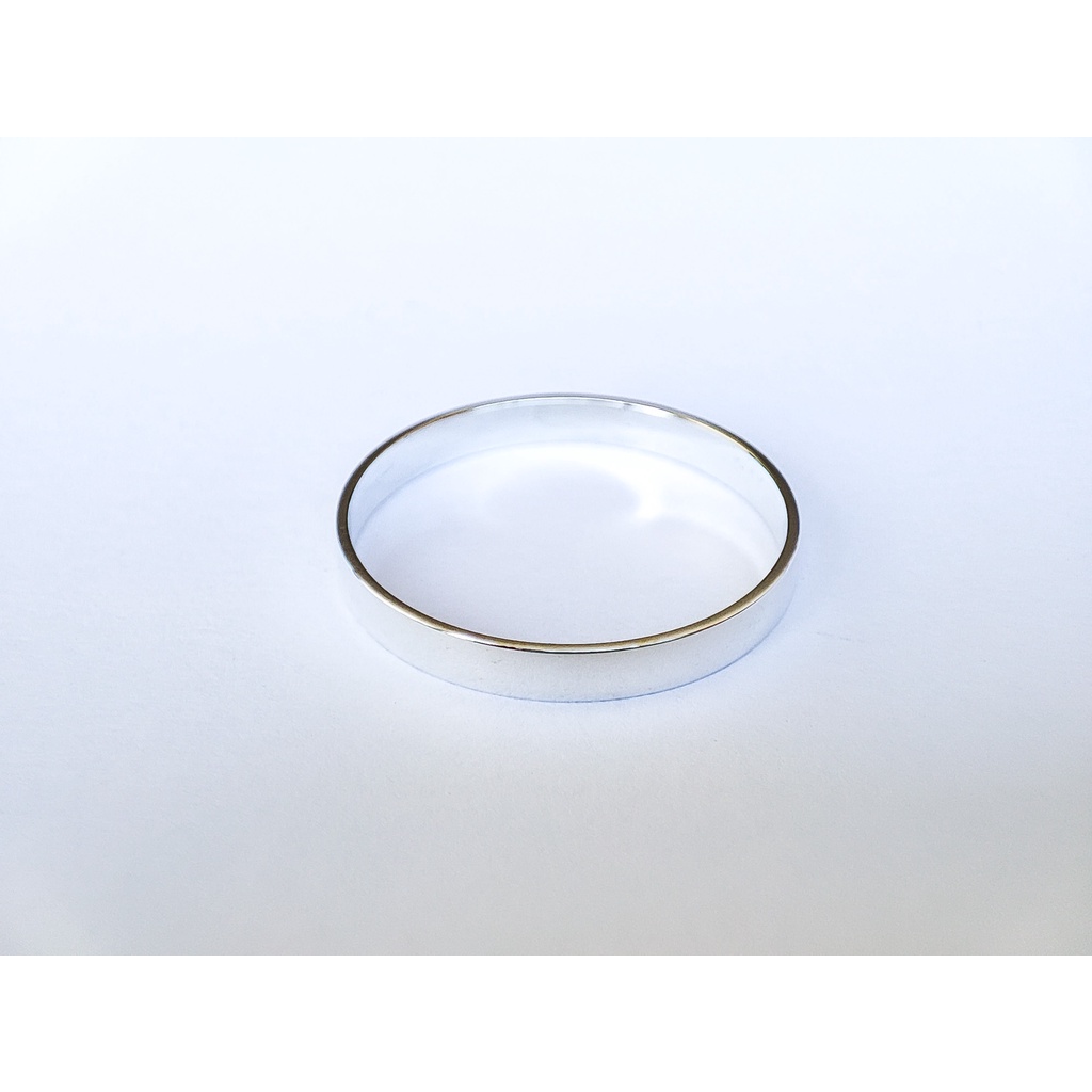 Anel Reto Prata - Comprar com Melhor Preço em Anéis