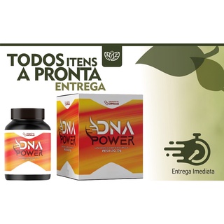 Kit 2 Unidades DNA Power 120 Capsulas Vitamina Fortalece Imunidade ...