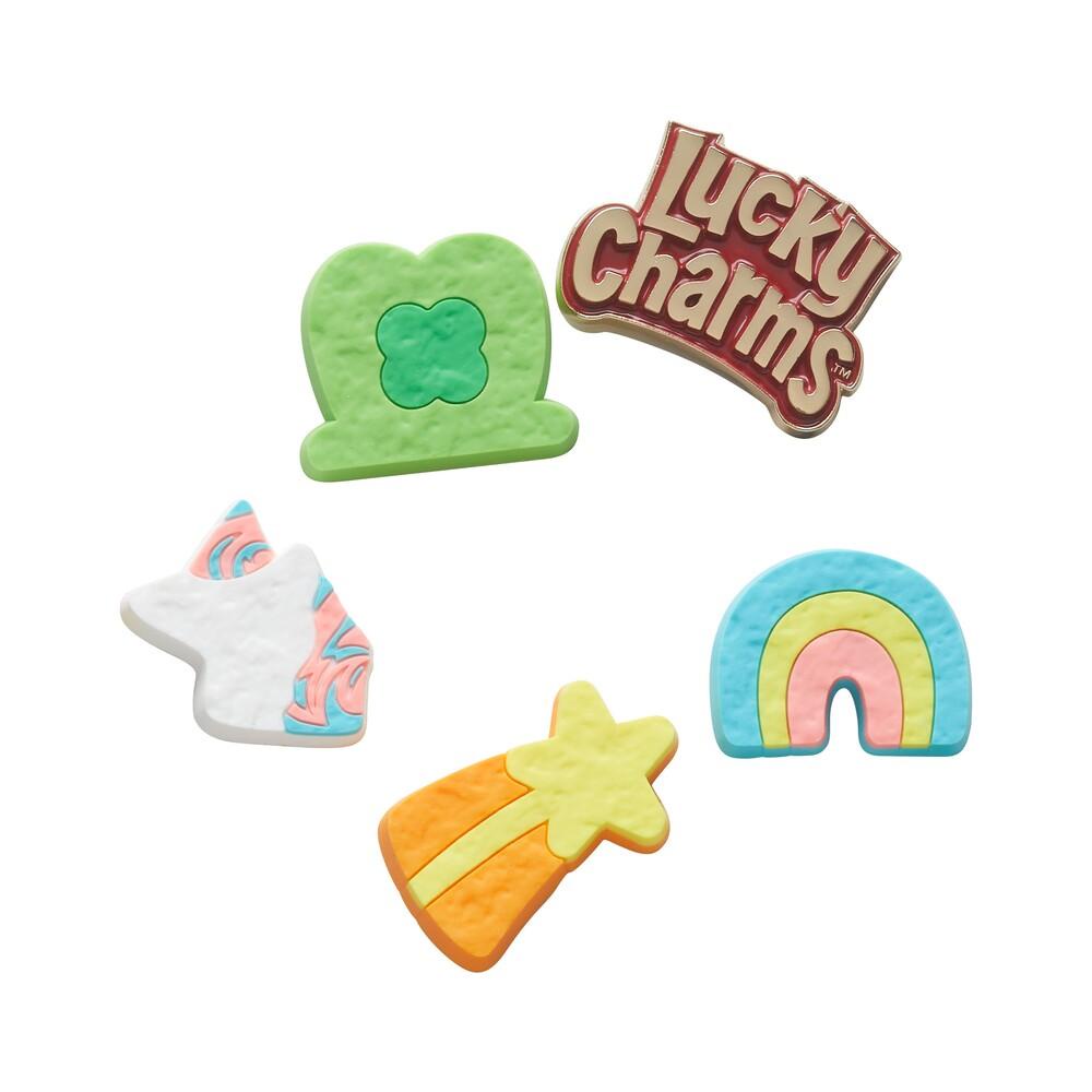 Jibbitz charms lucky pack 5 unico em Oferta na Shopee